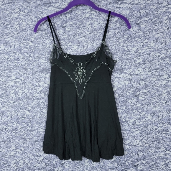 Black Lace Cami - Picture 1 of 4
